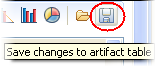 Save the artifact table