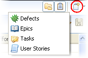 Submit a new artifact in the plan editor