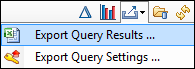 Export query results icon