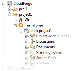 Expand a CloudForge project with TeamForge